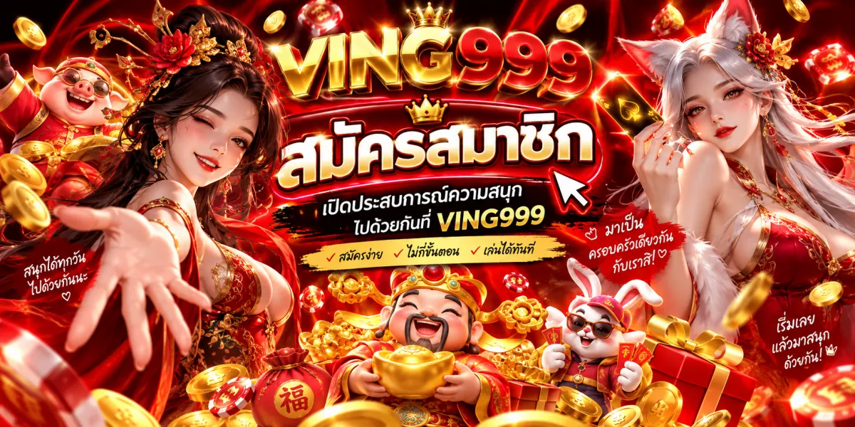 ving999-สมัครสมาชิกเริ่มสนุกได้ทันที